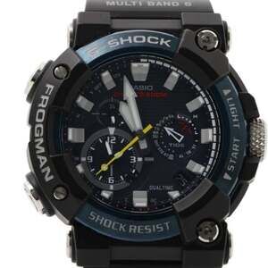 CASIO G-SHOCK MASTER OF G-SEA FROGMAN GWFA1000C1AJF Black Resin/Stainless Ste...